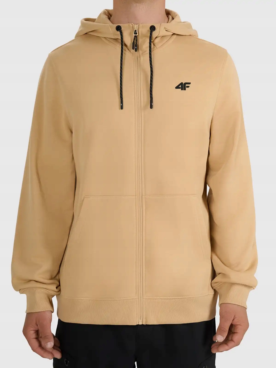 B9001 Pánská Rozepínací Mikina S Kapucí 4F XL