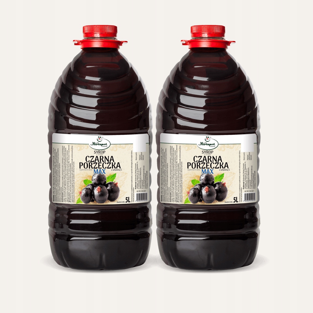 Syrop Czarna Porzeczka 5L Herbapol