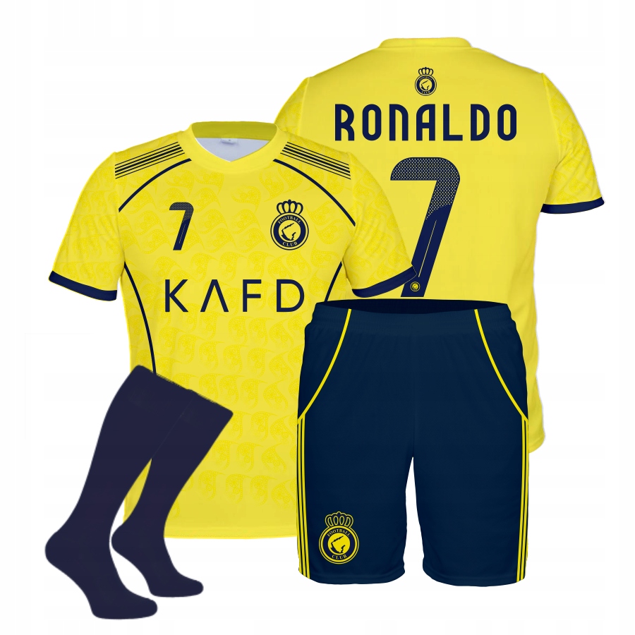 Ronaldo An Žluto-gr sportovní oblečení komplet štulpny velikost 116