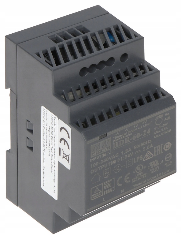 Impulzný napájací zdroj Hikvision DS-KAW60-2N 24VDC, 60 W