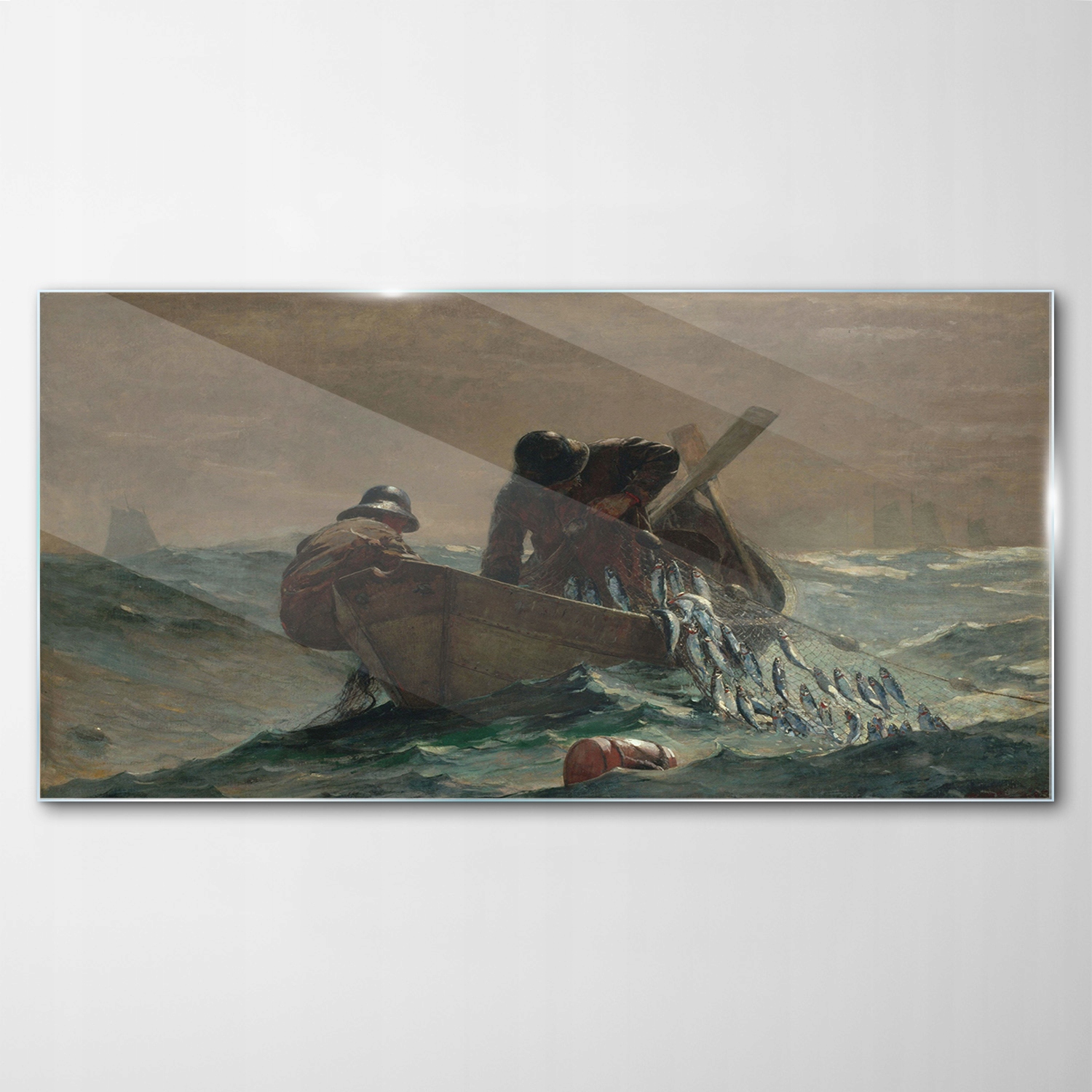 

Obraz Szklany Dekor Winslow Homer Siatka 100x50