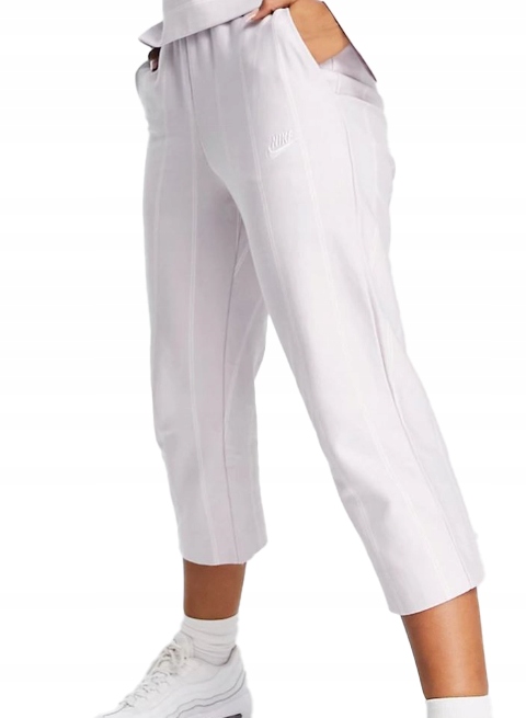 Dámské kalhoty Nike 7/8 W s proužky Swoosh Vysoký pas DD5184-511 S