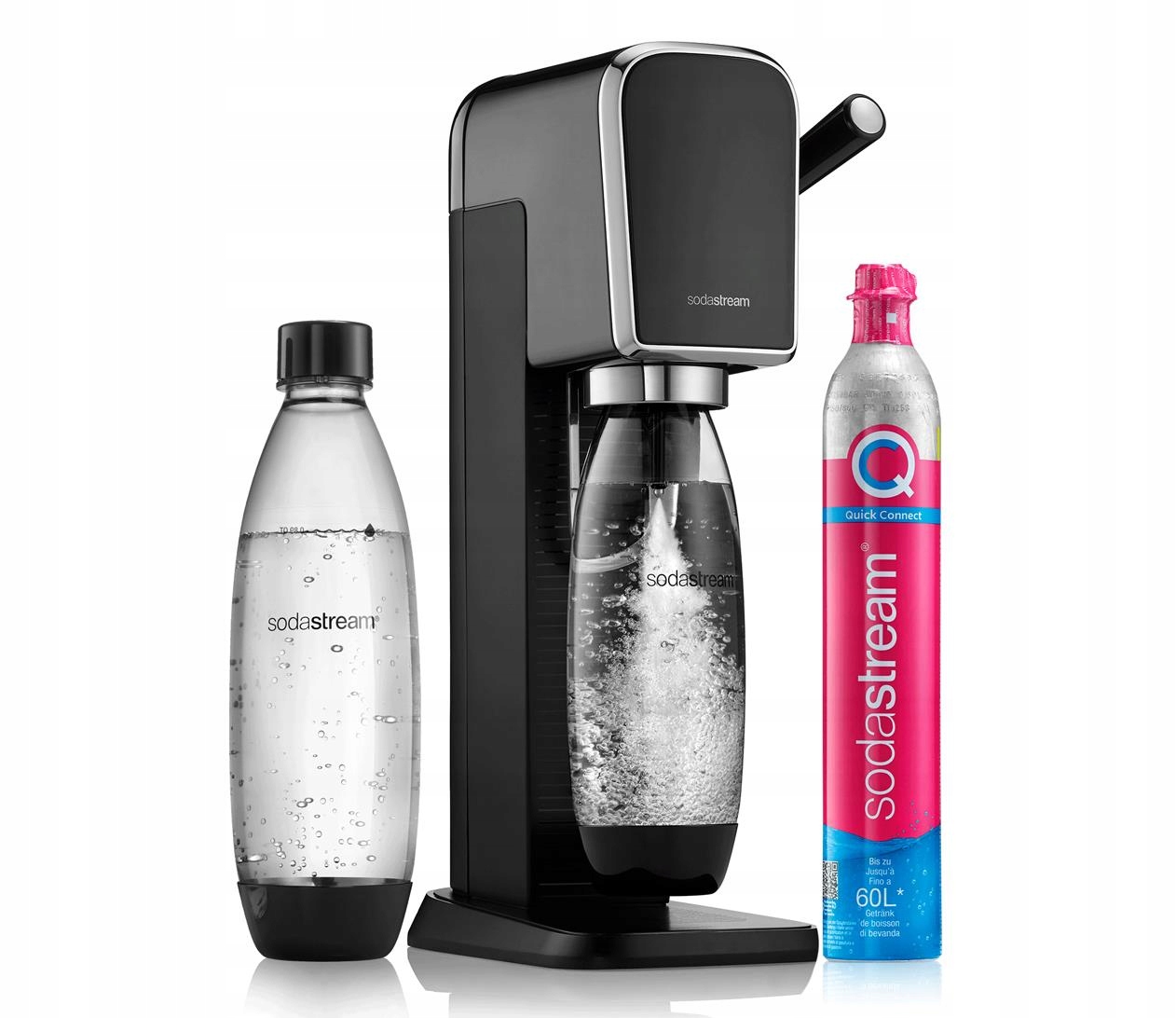 

Ekspres do napojów gazowanych SodaStream Art Black
