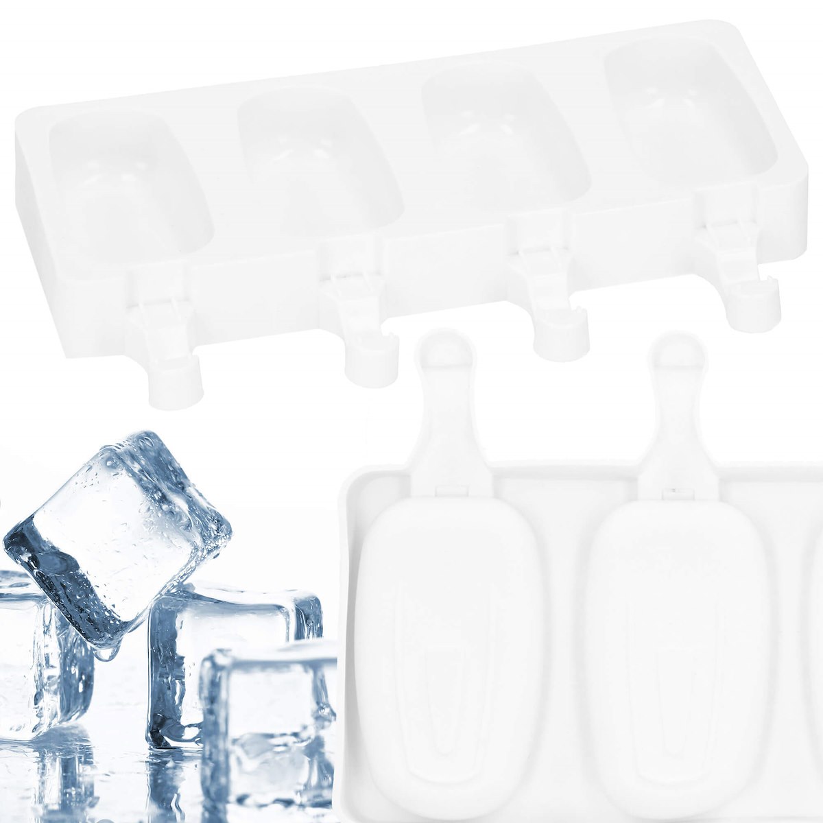 

Silikonowa Forma Foremka Do Lodów Lody Na Patyku