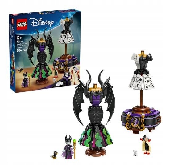 Lego(r) Disney Classic 43262 Šaty Čertice A Crue