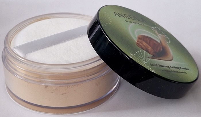 PUDER SYPKI UTRWALAJĄCY do twarzy ANGEALA Rodzaj sypki