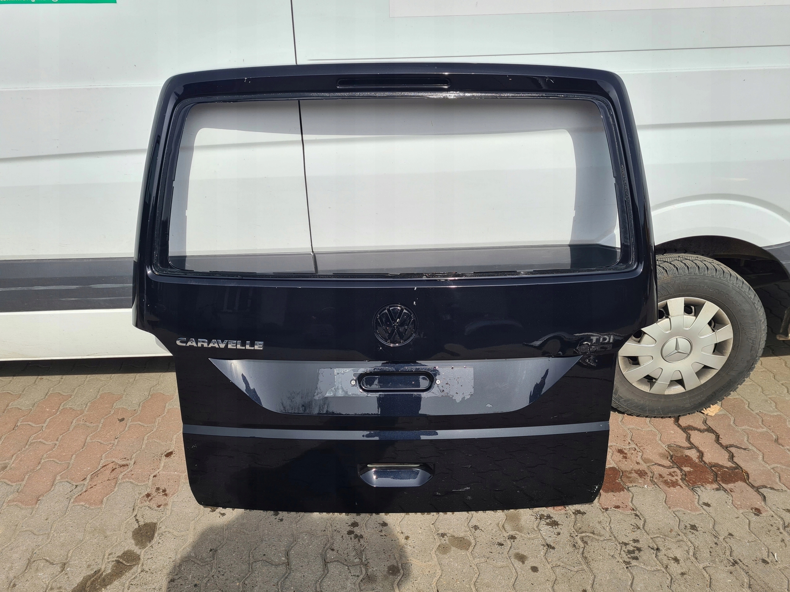 VW T6 klapa bagażnika czarna LC9X