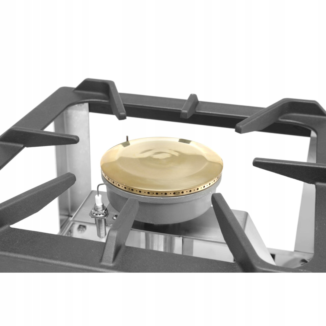 Taboret gazowy trzon gastronomiczny Kitchen Line 6 kW 44x40 Cm Hendi Marka Hendi