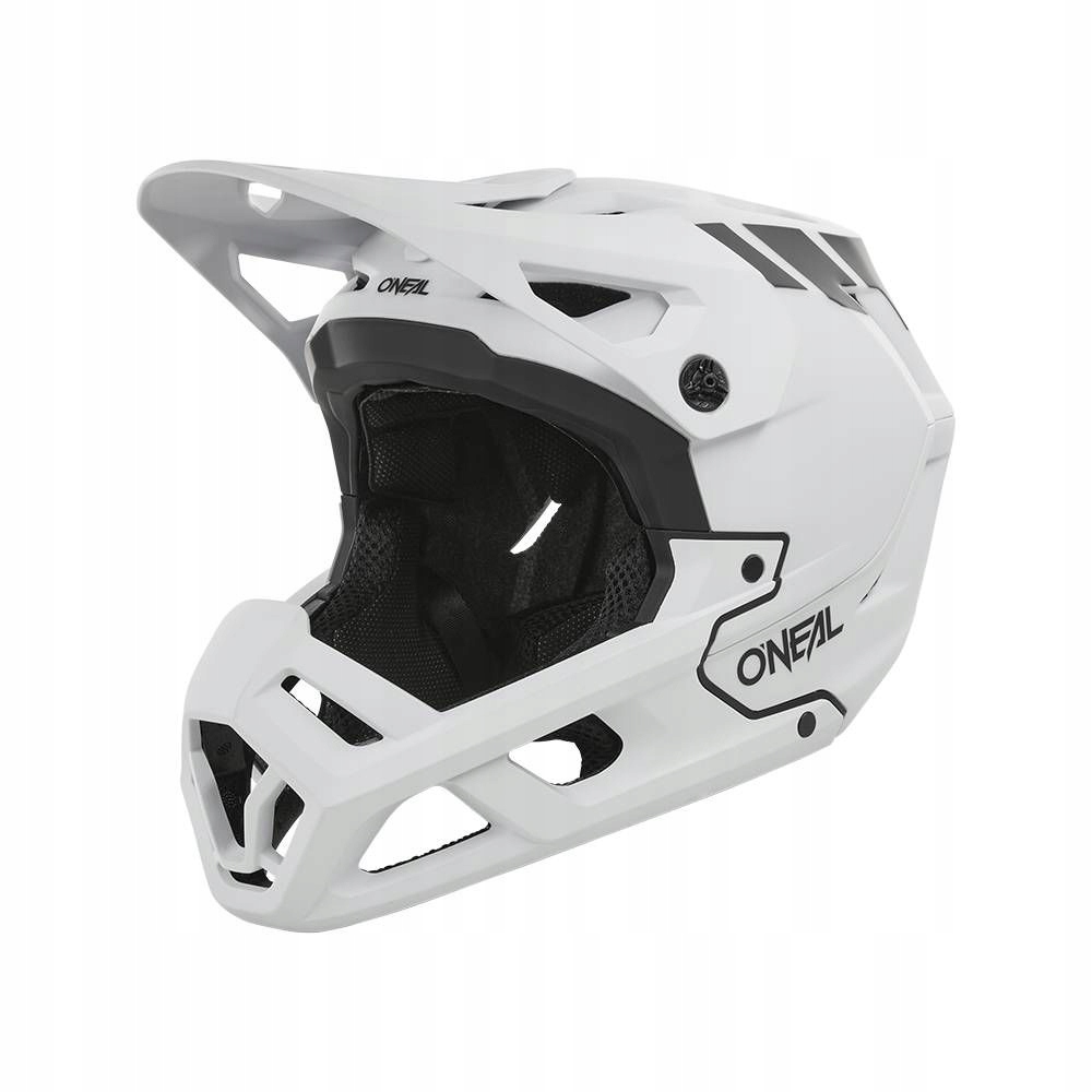 Kask typu fullface na rower zjazdowy Mtb O'Neal SL1 Crest biały M 57-58cm
