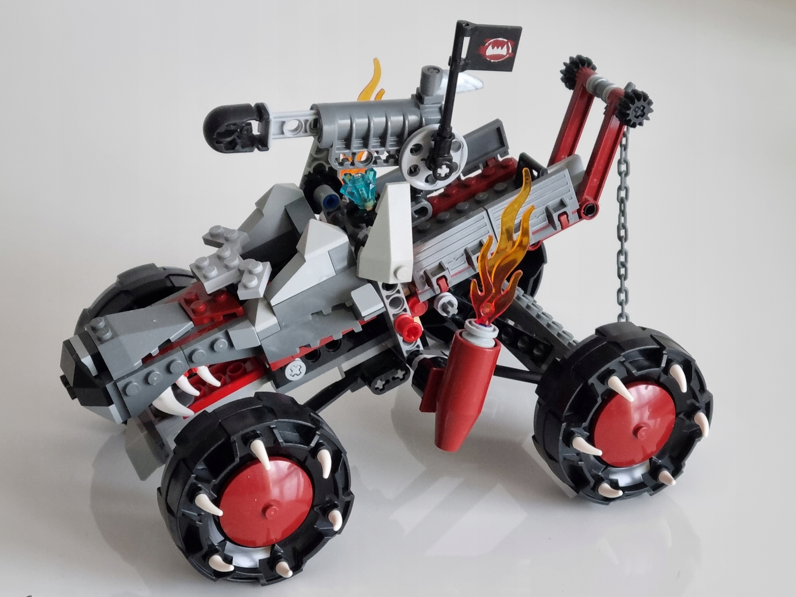 LEGO 70004 Chima WAK'Z PACK TRACKER - elementy zestawu EAN (GTIN) 5702014971431