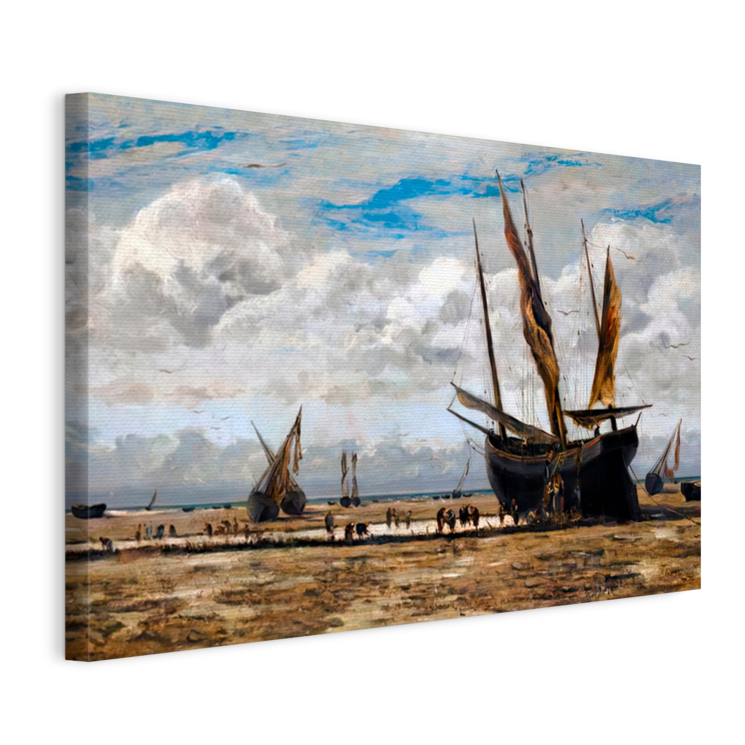 Obraz Na Plátně Hippolyte-camille Delpy Boarding Oysters 45x30