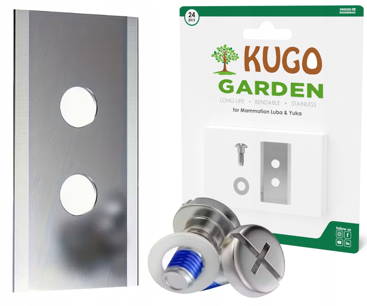 Nůžky Na Čepele Nože Pro Robotickou Sekačku 24 ks Mammotion Luba 1 Luba 2 Yuka