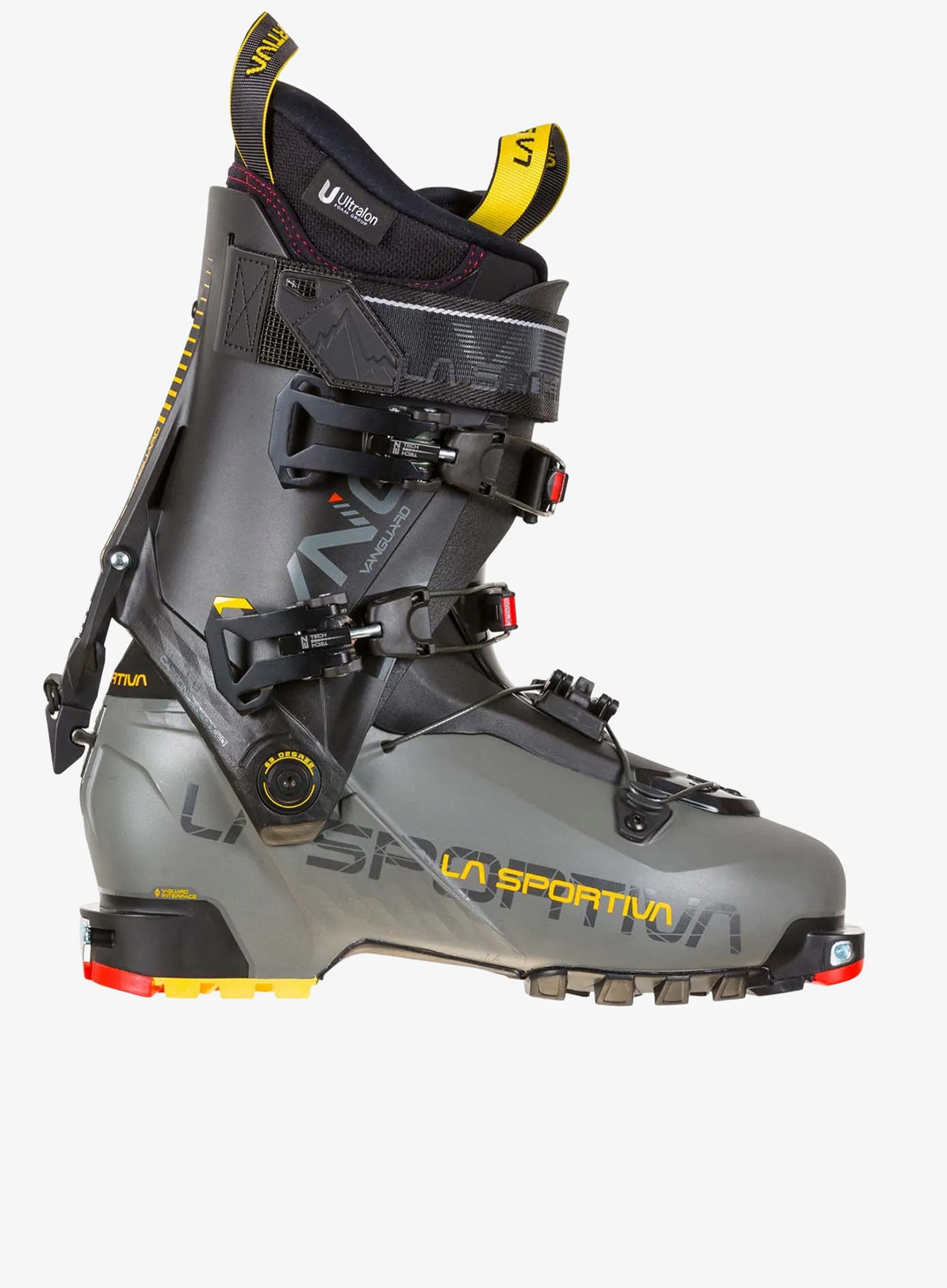 Buty skiturowe La Sportiva Vanguard - carbon/yellow 28