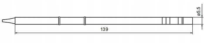 GROT SZPATUŁKA DO LUTOWNIC BAKON HAKKO T12-1405/32 Marka Reball