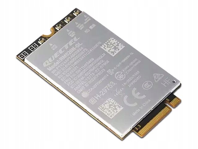 Lenovo ThinkPad Quectel RM520N-GL 5G M.2 Wwan Module for X1 2-in-1 Gen 9/T1
