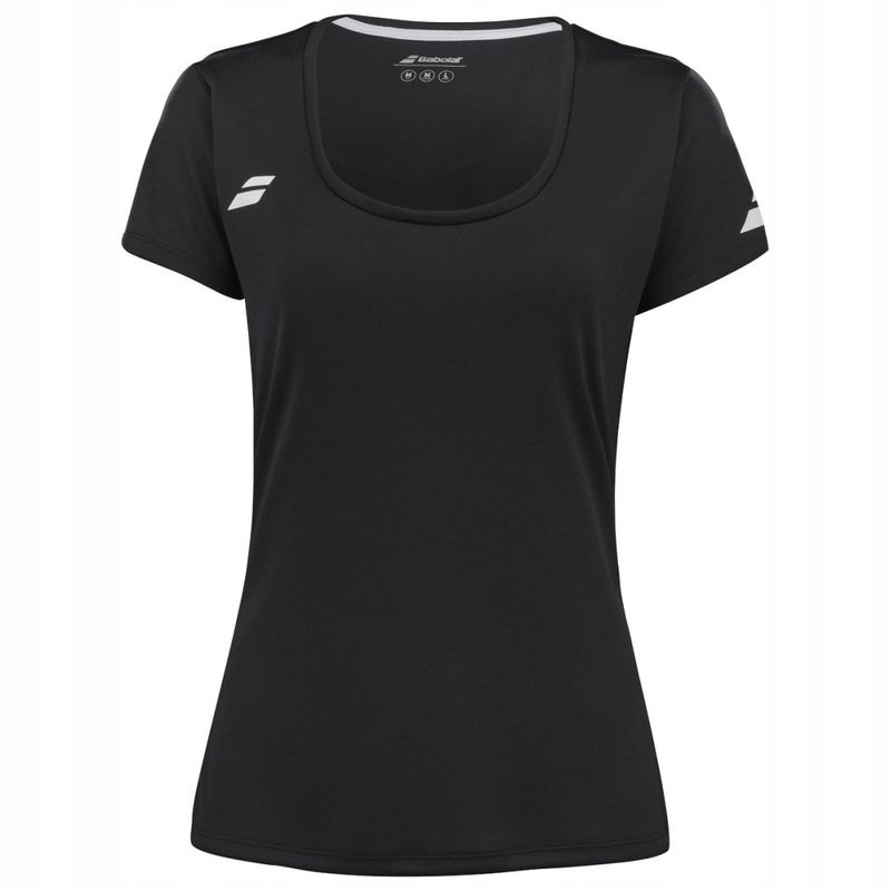 Tričko Babolat Play Cap Sleeve Top Dámské Černá/černá M