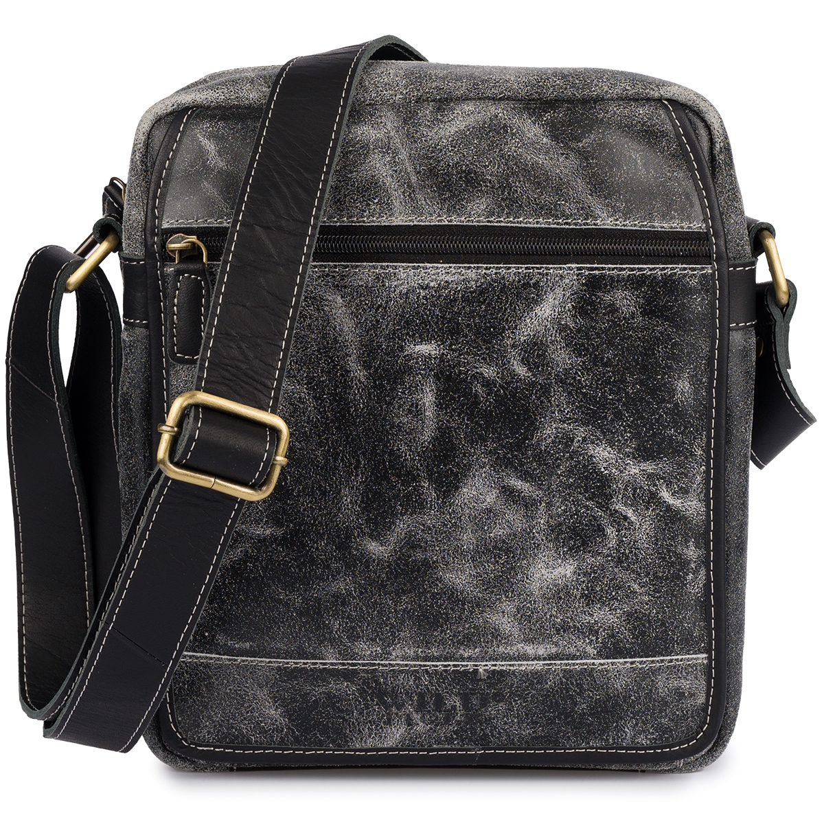 Kabelka Přes Rameno pánská přetíratelná Wild Tiger černá