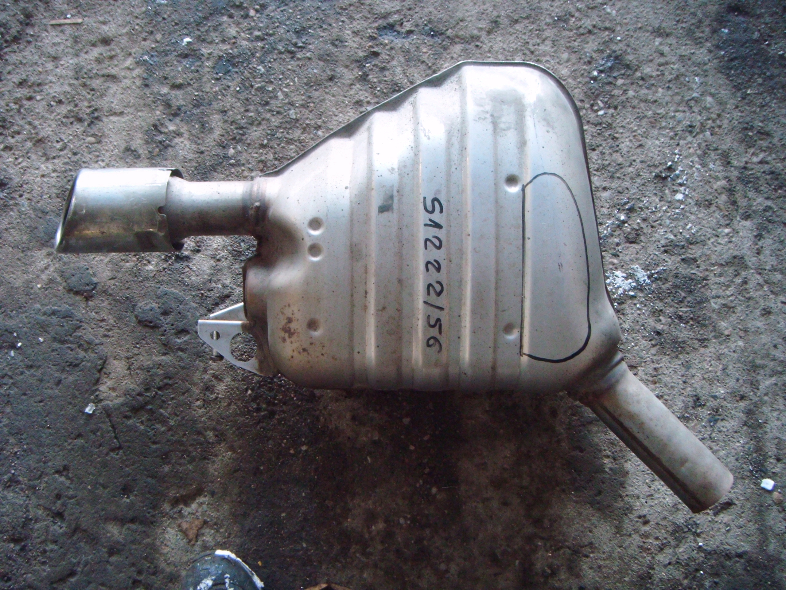 AUDI A6 C7 TŁUMIK KOŃCOWY 4G0253612M