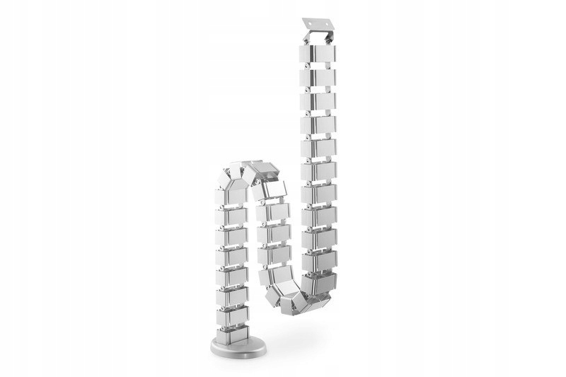 Maskovací organizér pro kabeláž (páteř), rohulovaný, pružný, 1.3 m