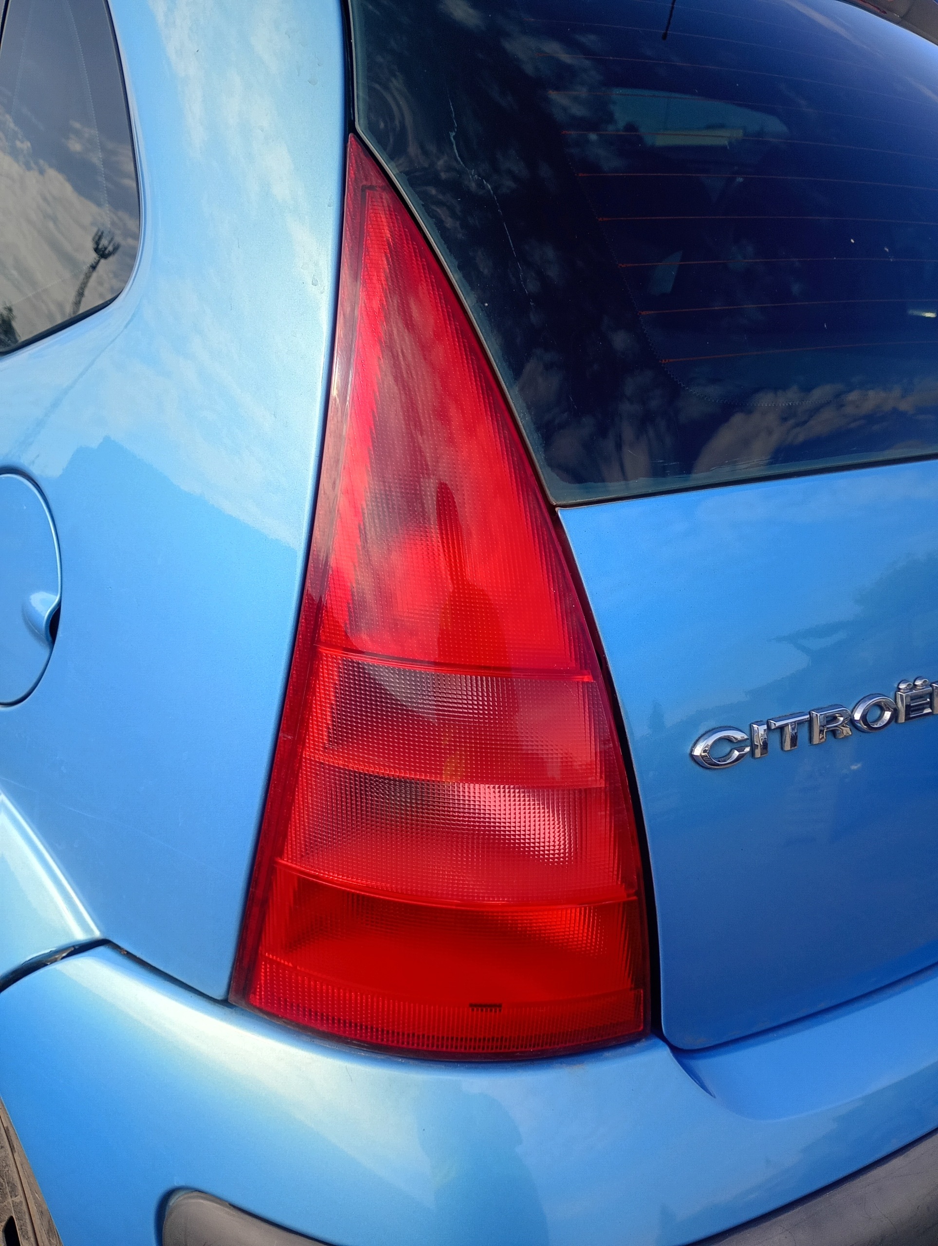 light left rear rear part Citroen C3 02-10