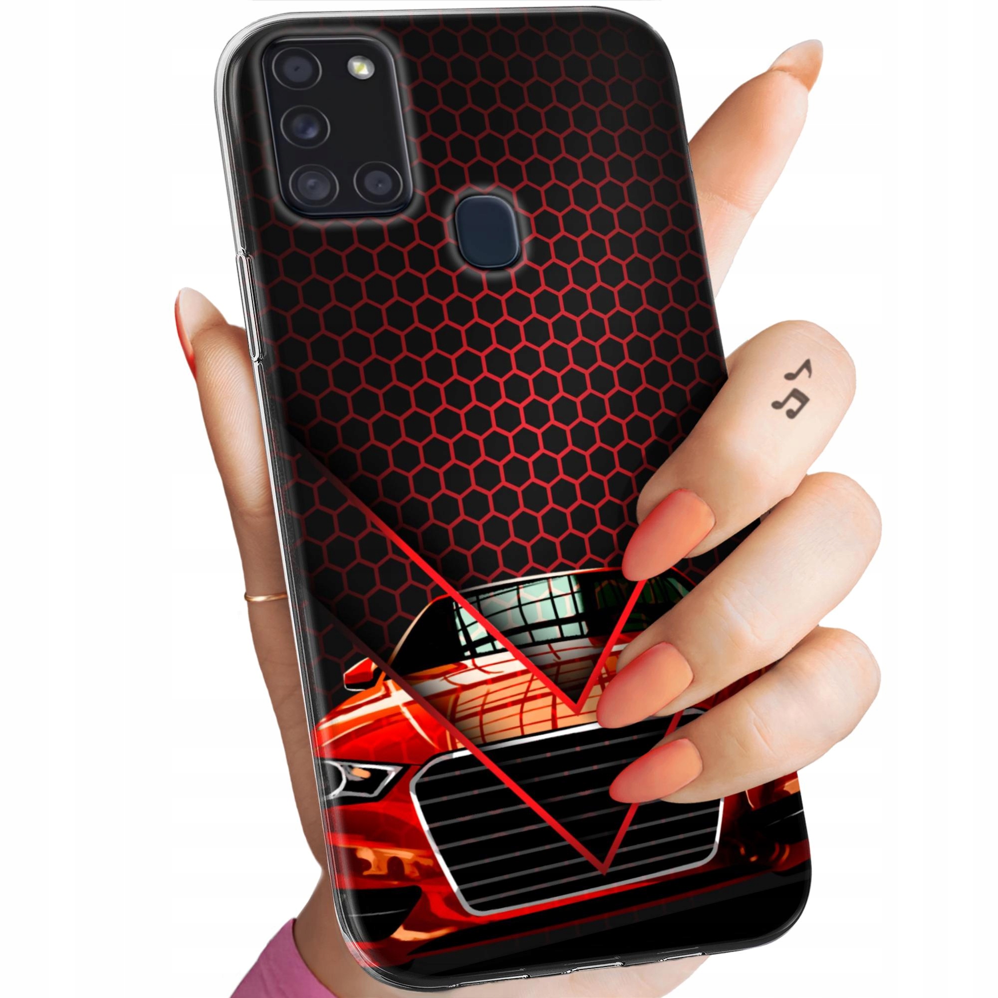Etui Do Samsung Galaxy A21S Auto Motor Pojazdy Samochody Obudowa Case