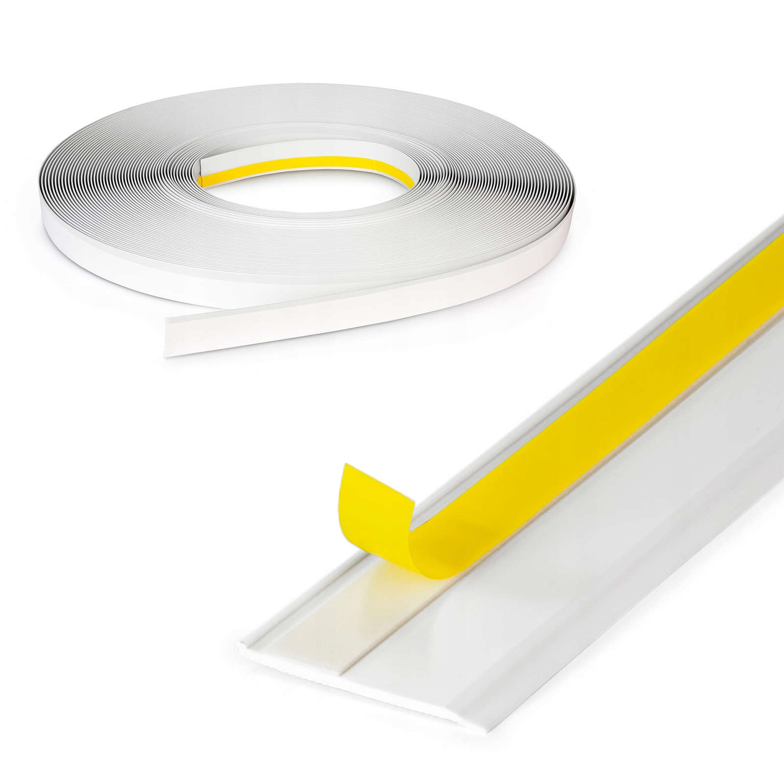 Ploška s Těsněním 40 mm Maskovací lišta Dekorativní Montážní Pvc 25 m