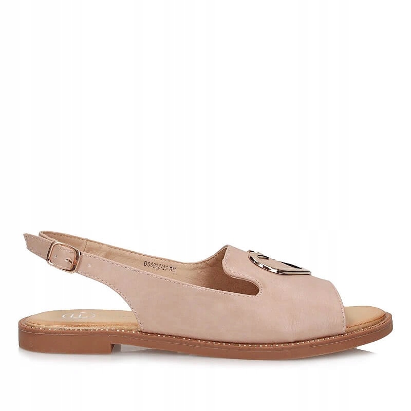 Stylové dámské ploché sandály Filippo DS6926/25 Be