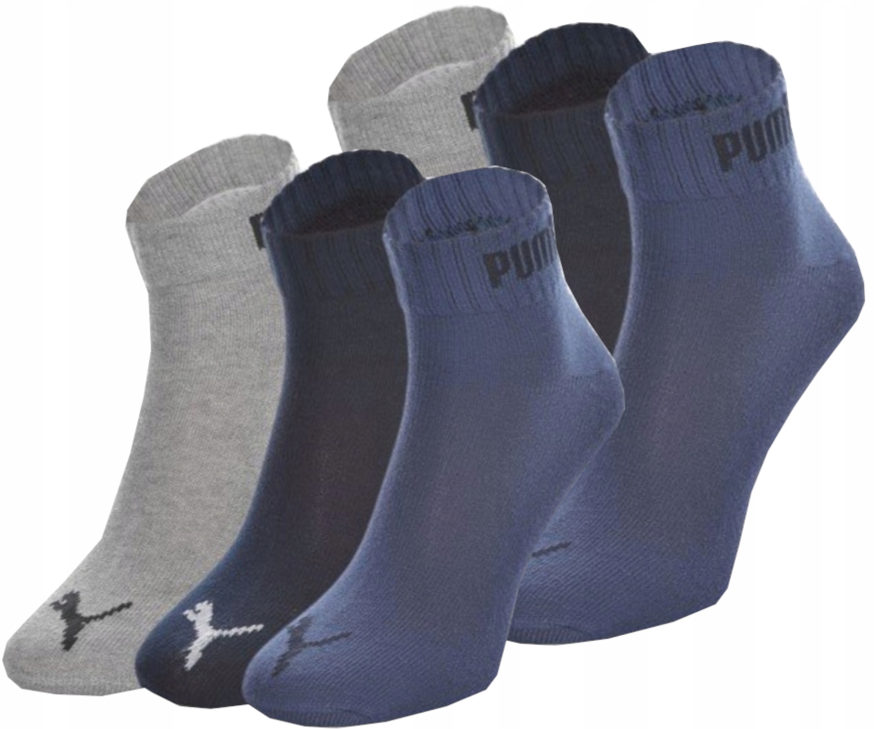 PUMA STOPKI SKARPETY QUARTER 43-46 6 PAR