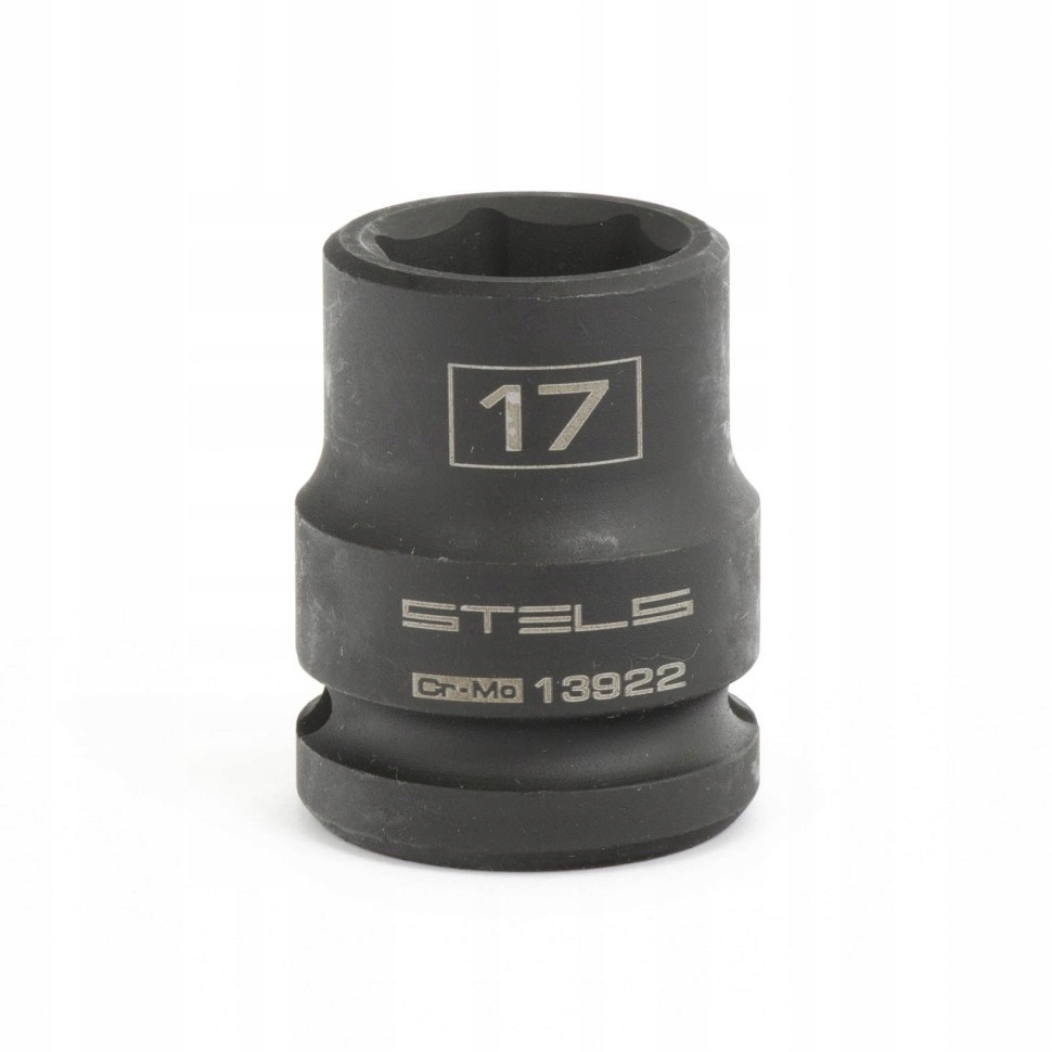 

Nasadka udarowa sześciokątna, 17 mm, 1/2 Stels