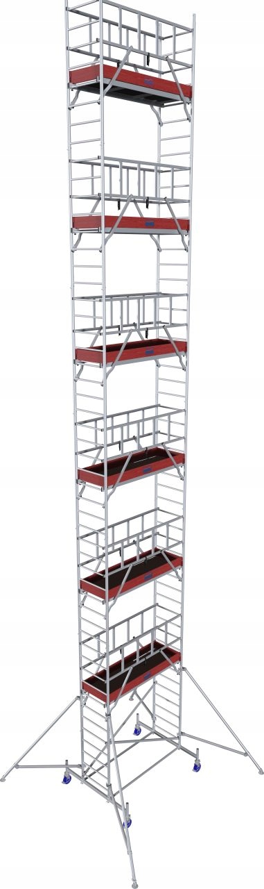 ProTec Aluminiowe Rusztowanie Jezdne 14,30m Marka Krause