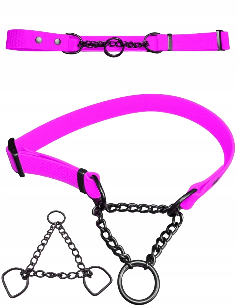 Levně Polostahovací Obojek Martingale Pro Velkého Psa Voděodolný Biothane Hexa M