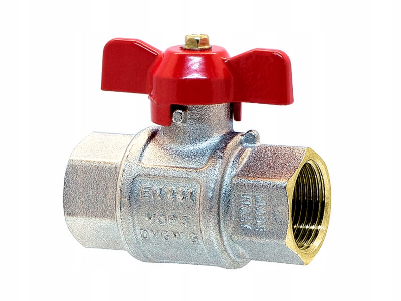 

Zawór Kulowy z motylkiem Ms Gw 1/2''