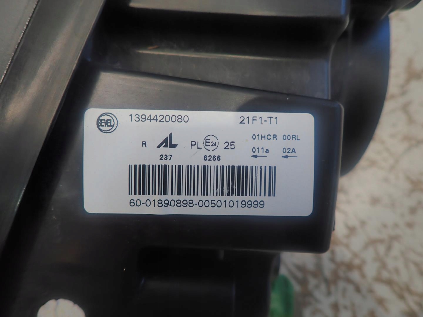 light front right DUCATO BOXER JUMPER LIFT 2014