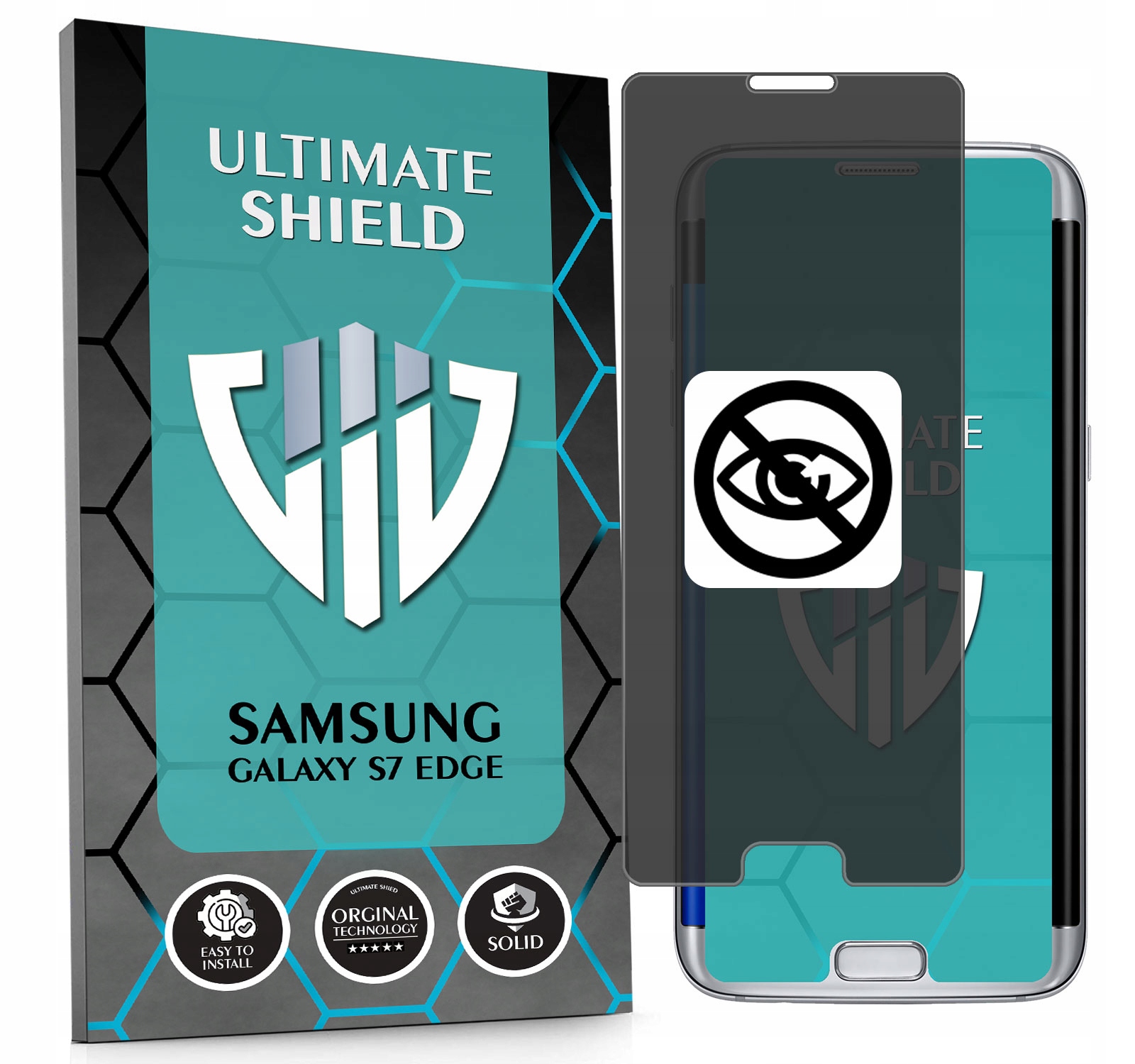 Sklo Private Anti-spy 5D Pro Samsung Galaxy S7 Edge Hydrogelové