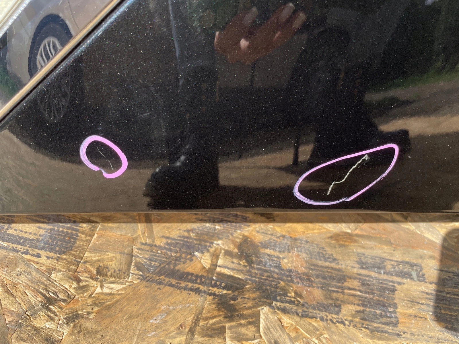 fender front front right Mini R60 Countryman black
