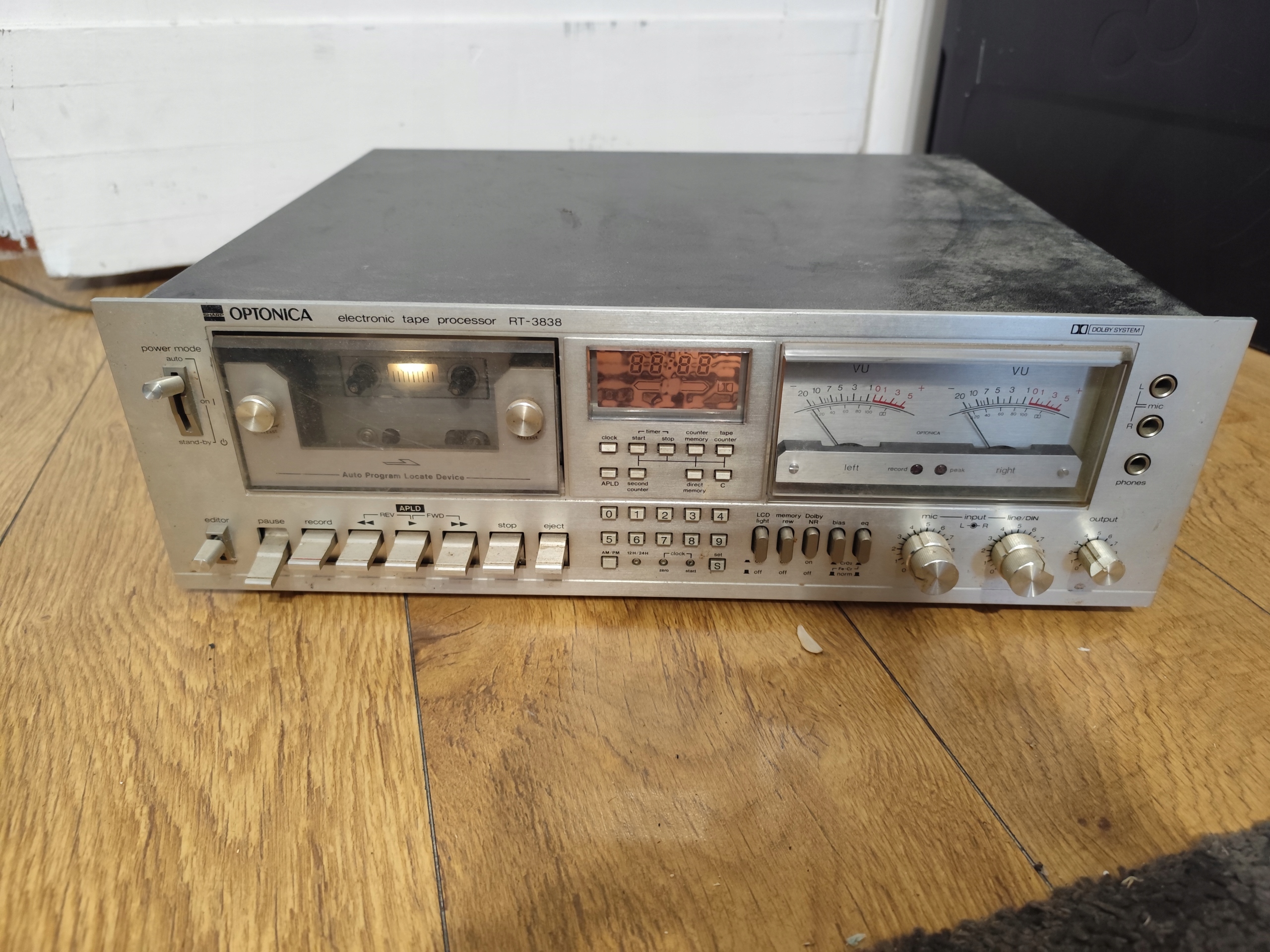 Magnetofon kasetowy OPTONICA RT-3838HD czarny