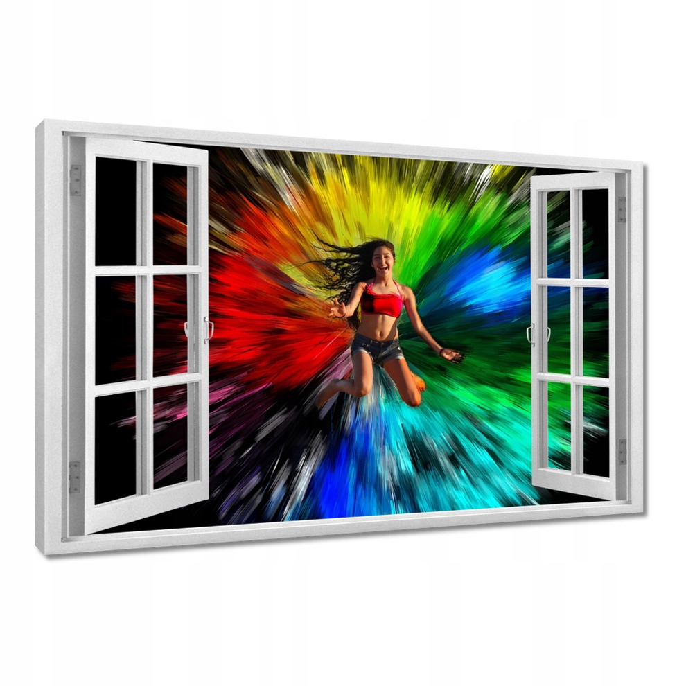 

Obrazy 120x80 Kolorowy wybuch Kolory