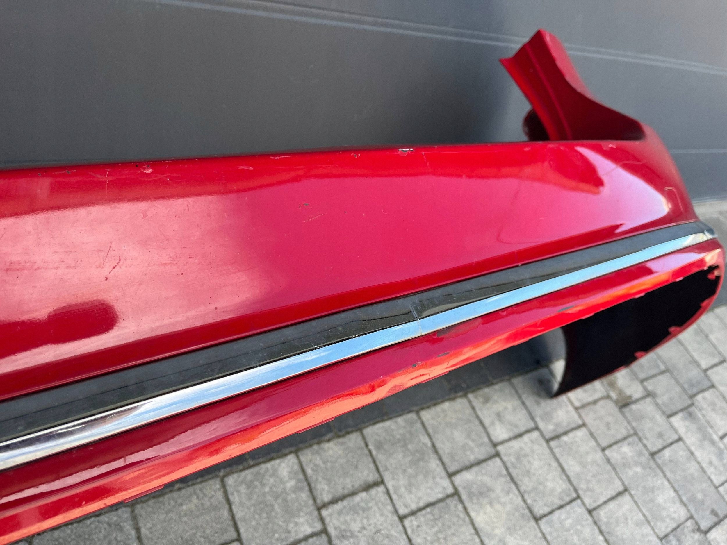 bumper rear VOLKSWAGEN PASSAT B7 CHROMY 3AF807421A @M