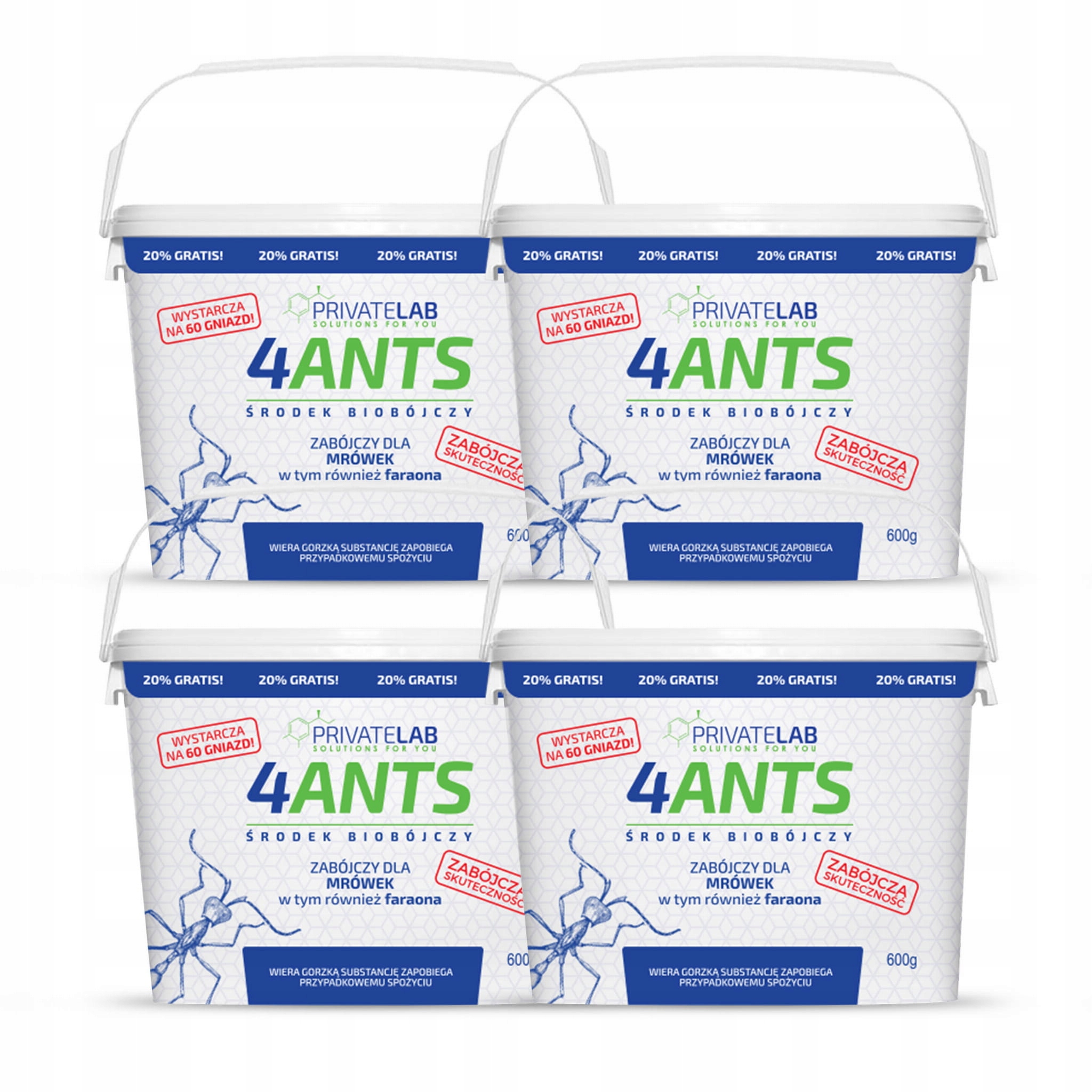 

Zabójczy Sposób mrówki skuteczność4szt+GRATIS