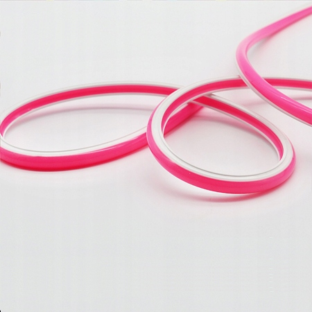 NEON FREZ RÓŻOWA OSŁONKA 8mm SILIKONOWA DO TAŚM LED