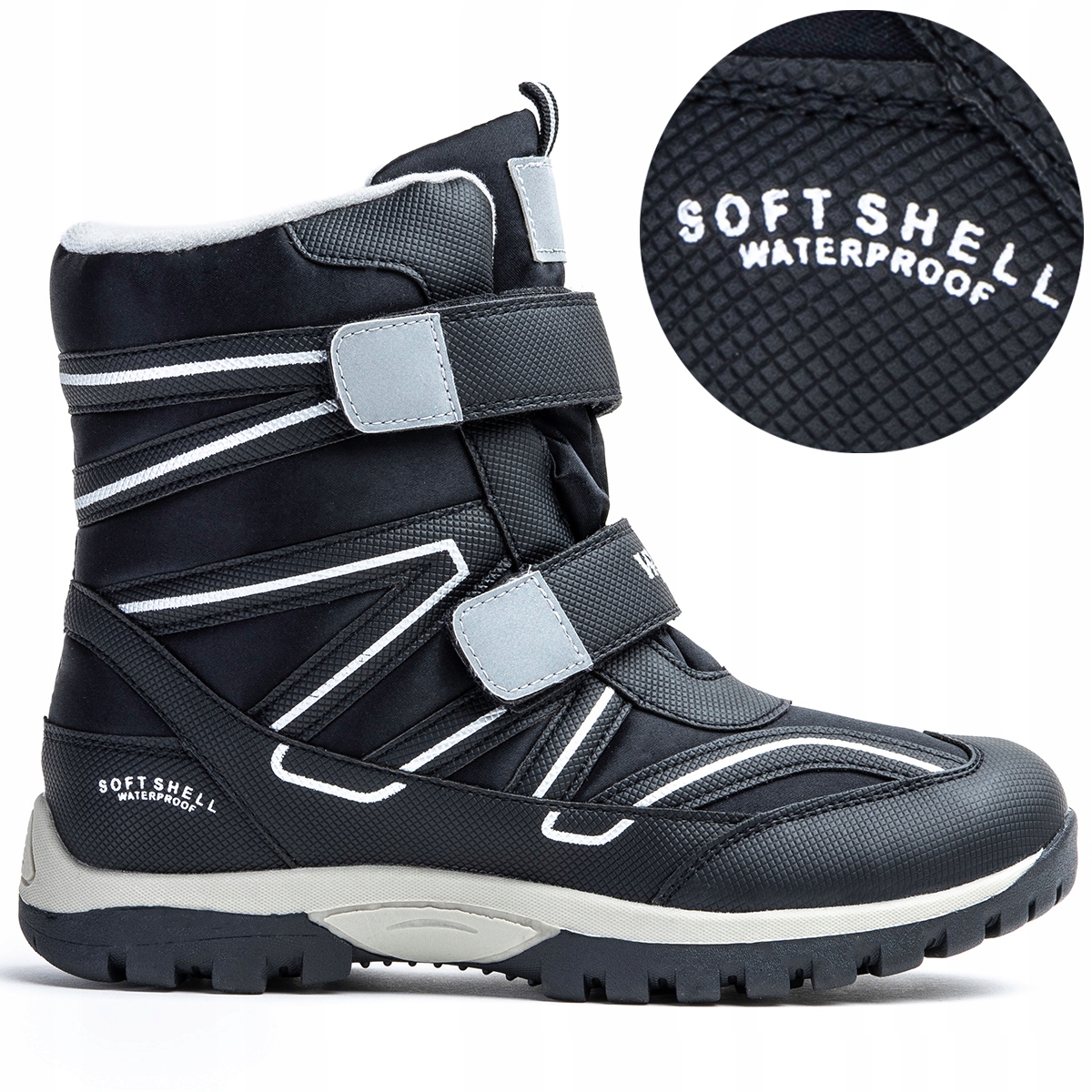 Śniegowce lekkie wodoodporne Soft Shell Wojtyłko