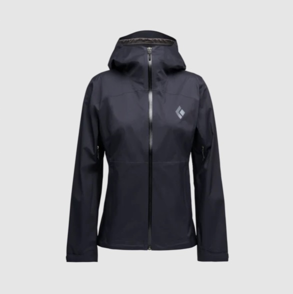 Dámská nepromokavá bunda Black Diamond W Fineline Stretch Shell Black|