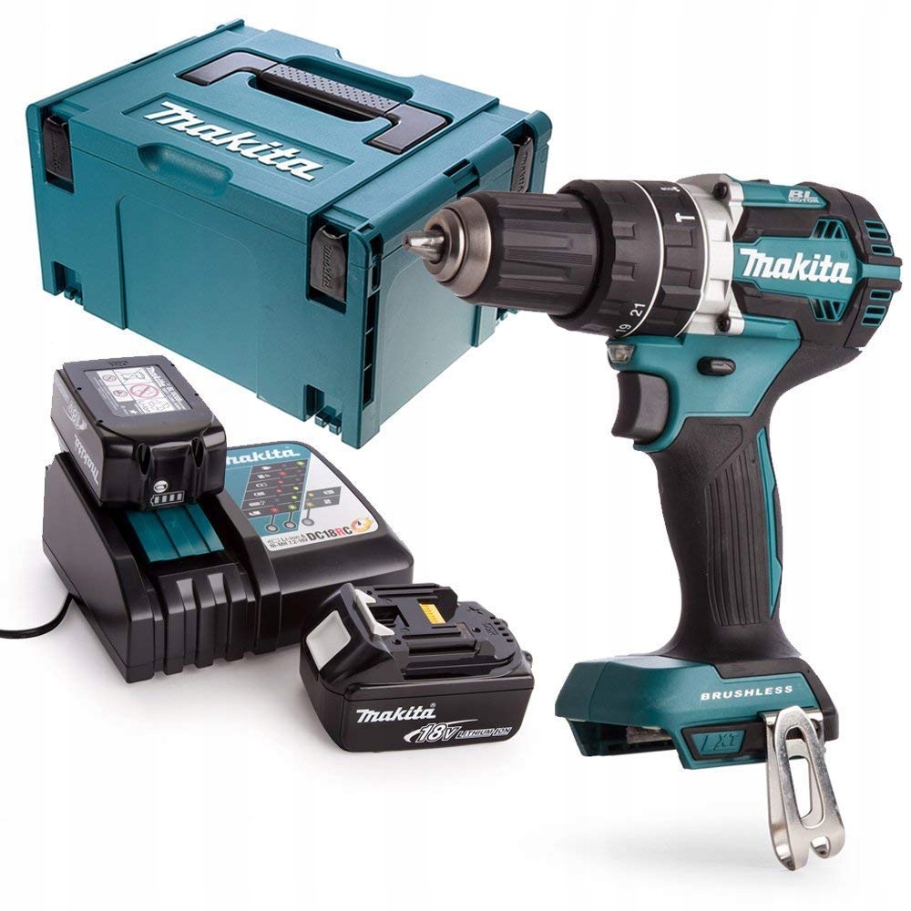 Wiertarko-wkrętarka Udar 2*3,0AH DHP484RFJ Makita