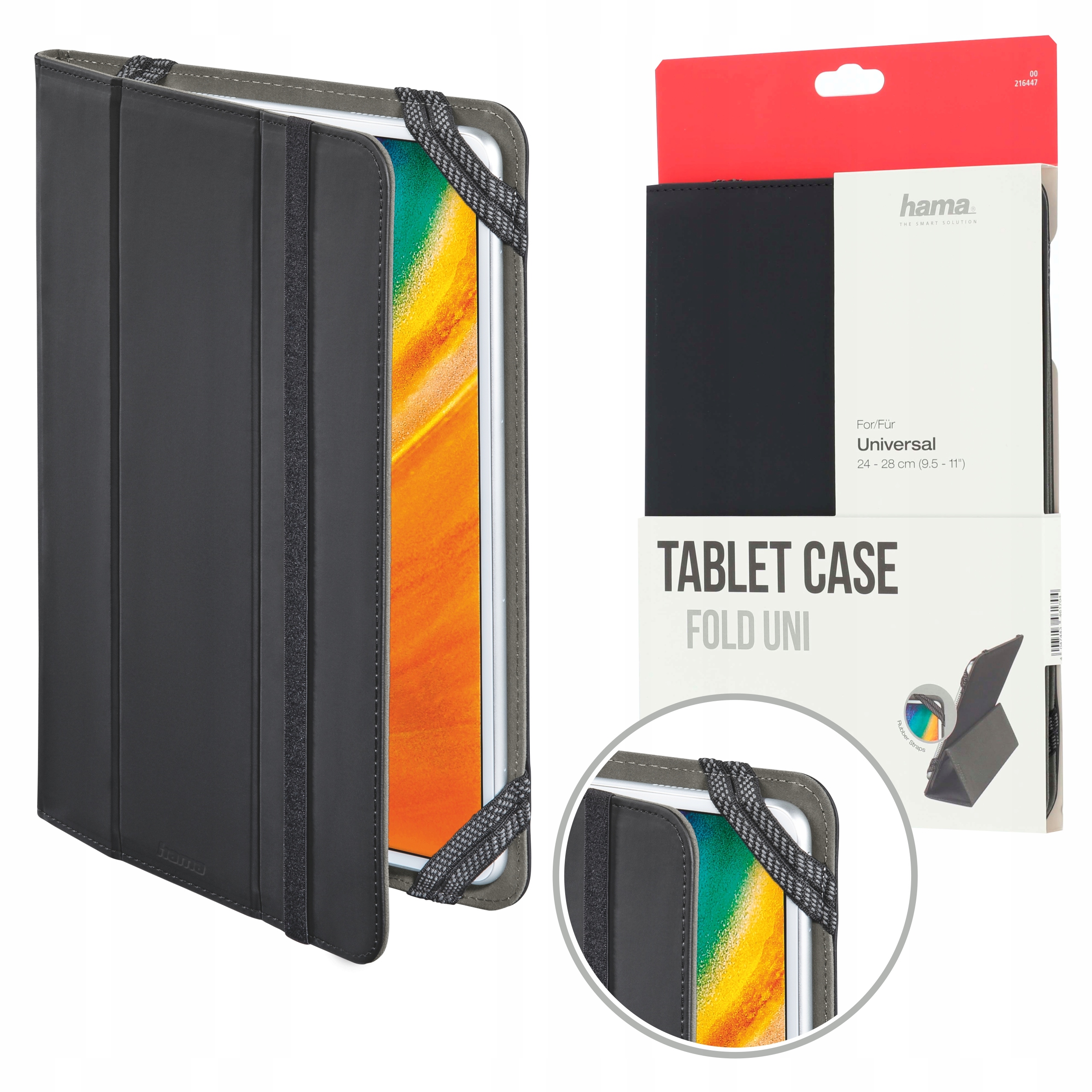 Etui na tablet 9,5-11" Hama Fold Uni czarne