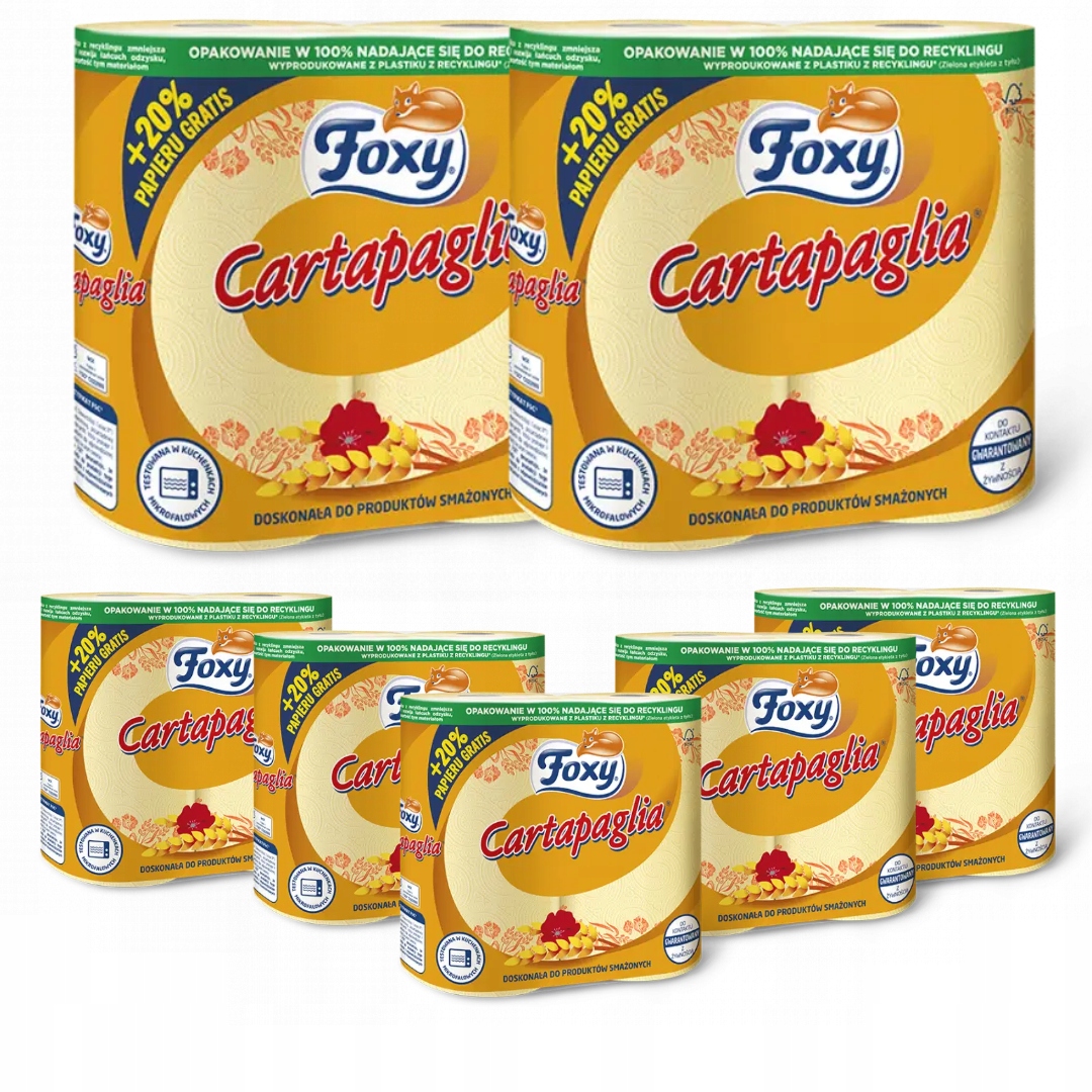 FOXY CARTAPAGLIA ręcznik kuchenny papierowy x7 op