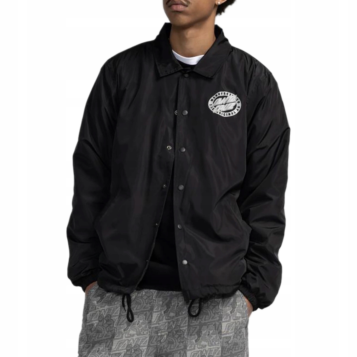 Pánská bunda Santa Cruz Mfg oval Dot přechodová černá vel. M