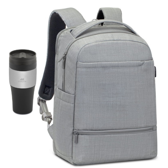 Riva Case 8363 cestovní batoh na notebook 17.3", šedý