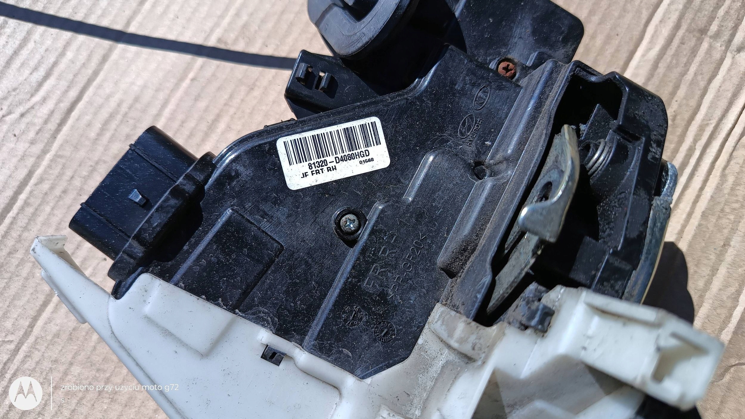 KIA OPTIMA IV lock door front right 5 PIN 81320-D4080 2019R