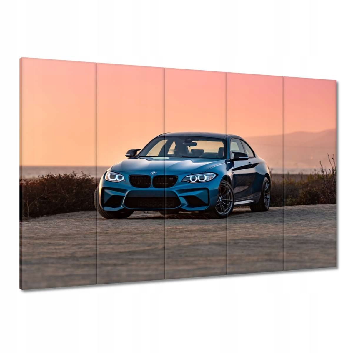 Obrazy 100x70 Západ slunce Bmw Auto