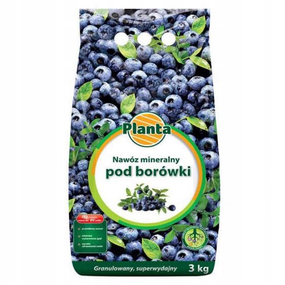 

Nawóz mineralny do borówek 3kg Planta